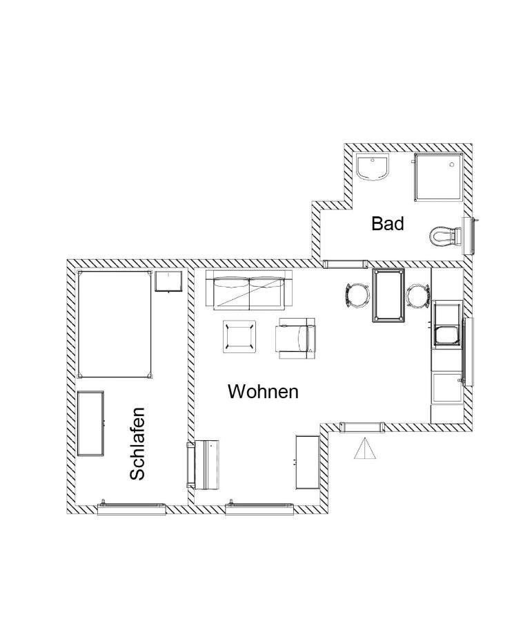 诺德奈Haus Alte Kiefer Whg 2公寓 外观 照片
